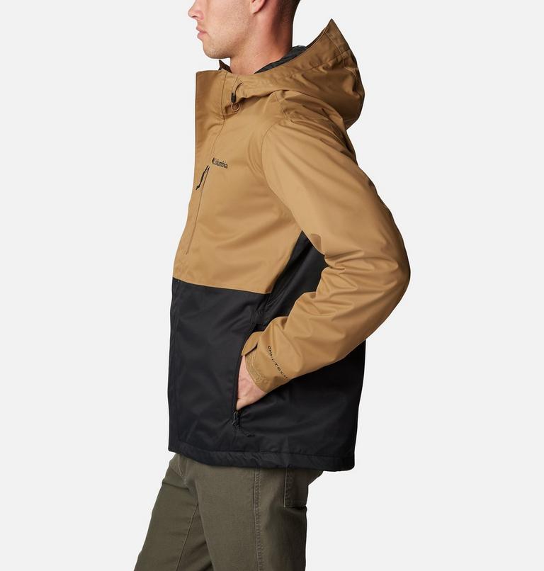 Men's Hikebound Waterproof Hiking Jacket, Color: Delta, Black, image 3