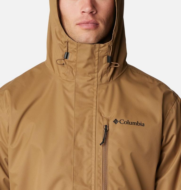 Men's Hikebound Waterproof Hiking Jacket, Color: Delta, Black, image 4