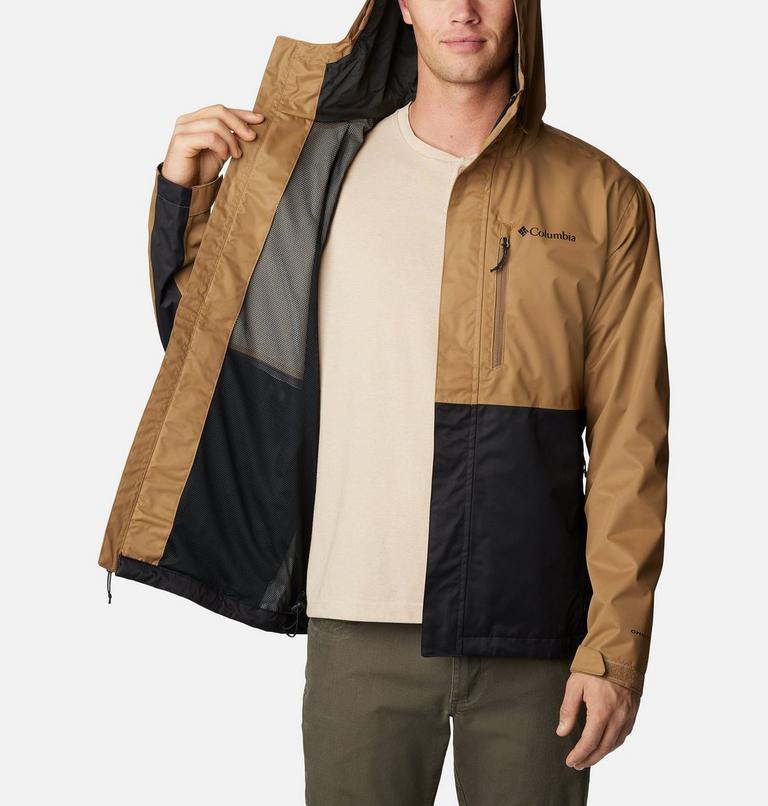 Men's Hikebound Waterproof Hiking Jacket, Color: Delta, Black, image 5