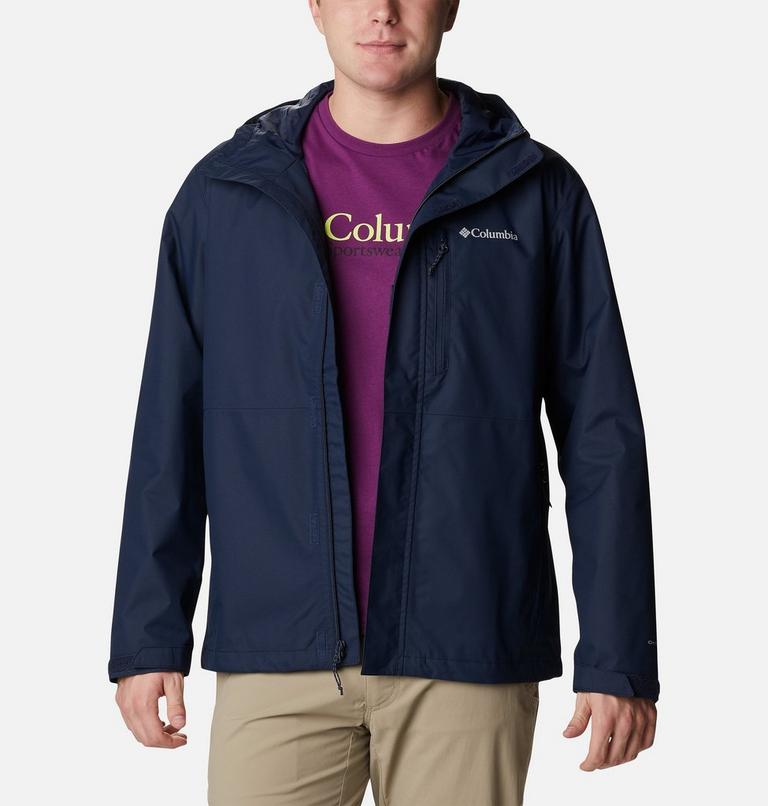 Men's Hikebound Waterproof Hiking Jacket, Color: Collegiate Navy, image 7