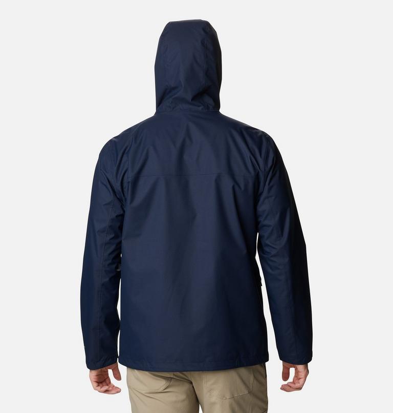 Men's Hikebound Waterproof Hiking Jacket, Color: Collegiate Navy, image 2
