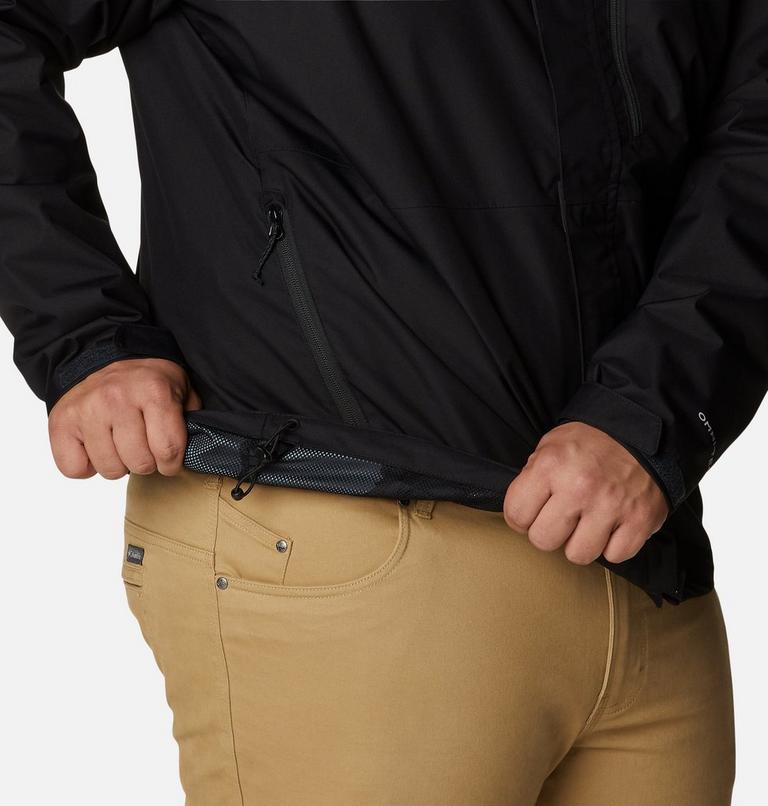 Men's Hikebound Waterproof Jacket - Extended Size, Color: Black, image 6