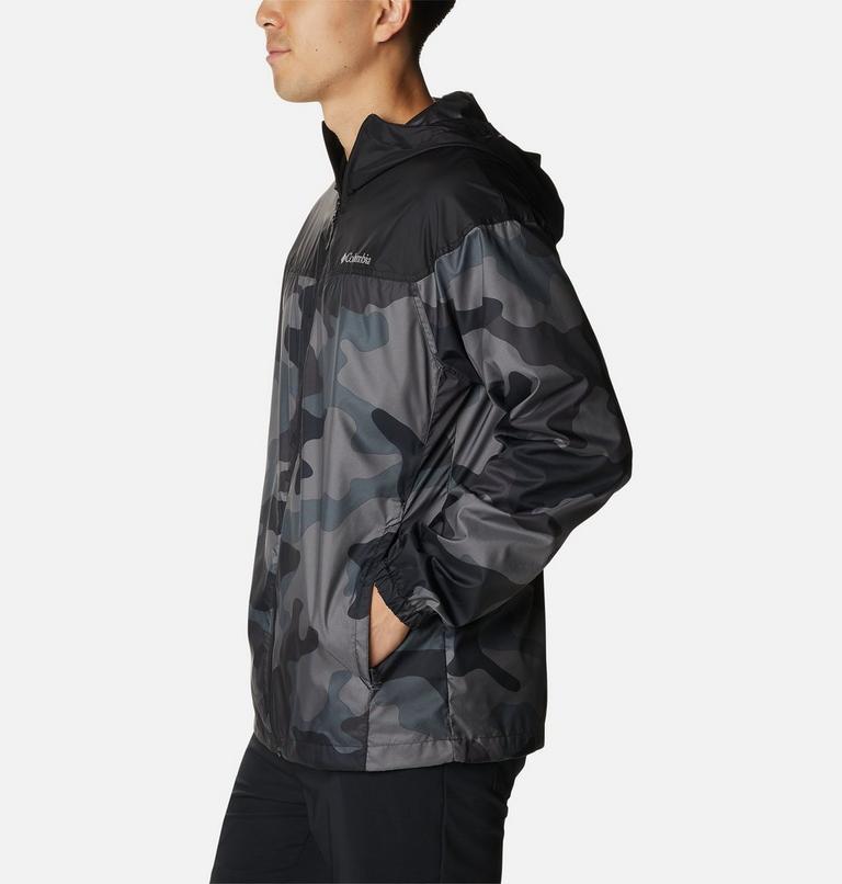 Men’s Flash Challenger Windbreaker - Novelty, Color: Black Mod Camo Print, image 3
