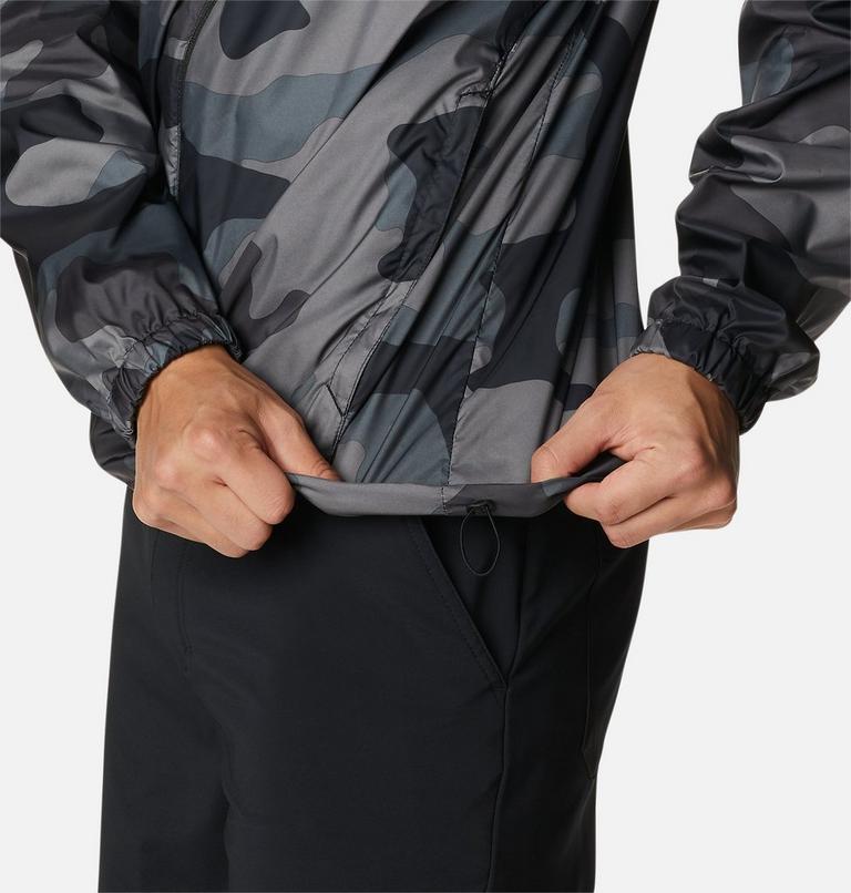 Men’s Flash Challenger Windbreaker - Novelty, Color: Black Mod Camo Print, image 6