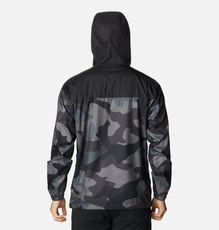 Men’s Flash Challenger Windbreaker - Novelty, Color: Black Mod Camo Print, image 2