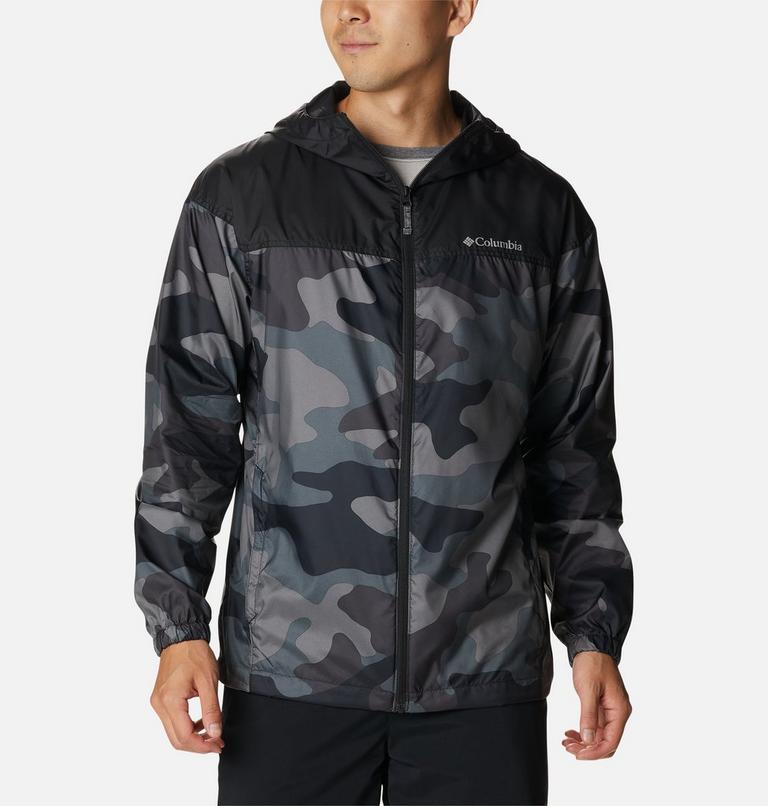 Men’s Flash Challenger Windbreaker - Novelty, Color: Black Mod Camo Print, image 1