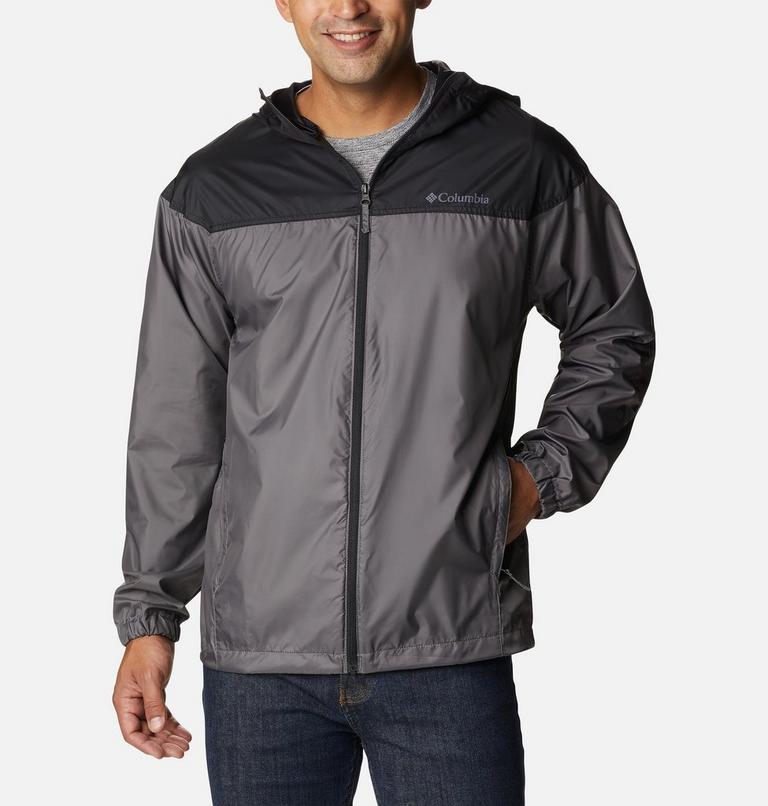 Flash Challenger Novelty Windbreaker, Color: City Grey, Black, image 1