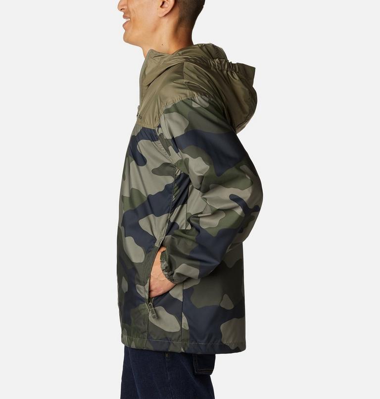 Men&rsquo;s Flash Challenger Windbreaker - Novelty, Color: Stone Green Mod Camo Print, Stone Green, image 3
