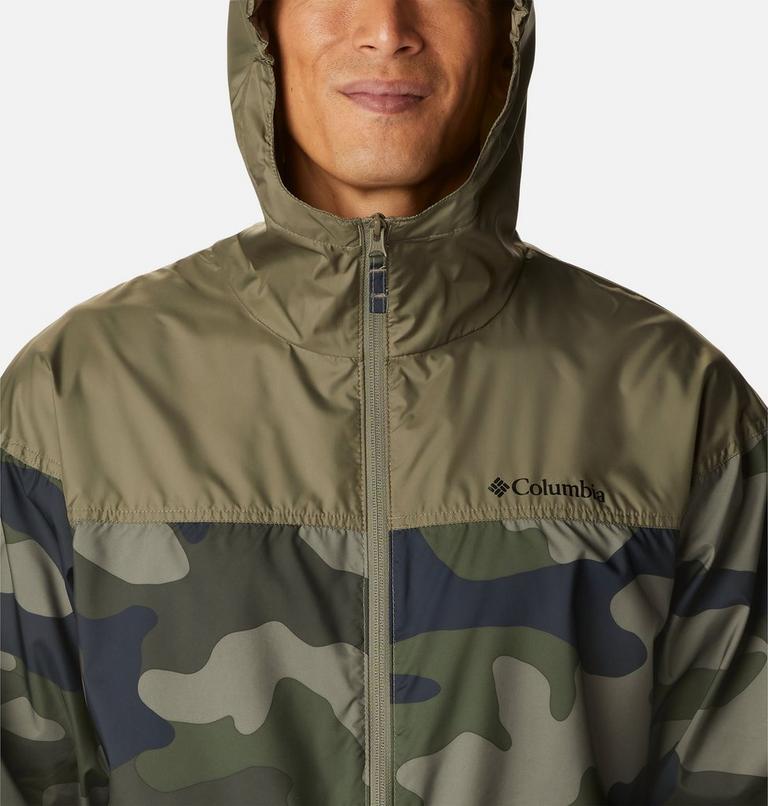 Men&rsquo;s Flash Challenger Windbreaker - Novelty, Color: Stone Green Mod Camo Print, Stone Green, image 4
