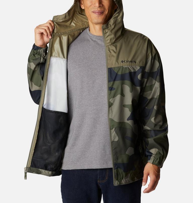 Men&rsquo;s Flash Challenger Windbreaker - Novelty, Color: Stone Green Mod Camo Print, Stone Green, image 5