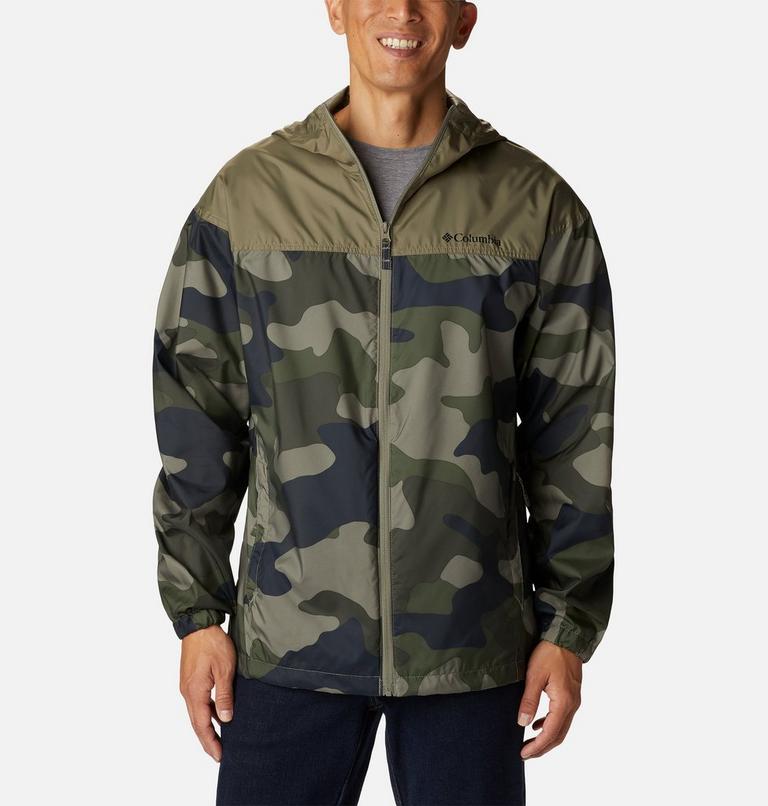 Men&rsquo;s Flash Challenger Windbreaker - Novelty, Color: Stone Green Mod Camo Print, Stone Green, image 1