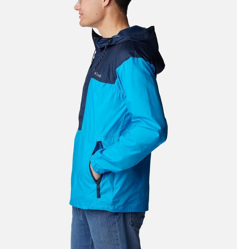 Men’s Flash Challenger Anorak, Color: Compass Blue, Collegiate Navy, image 3