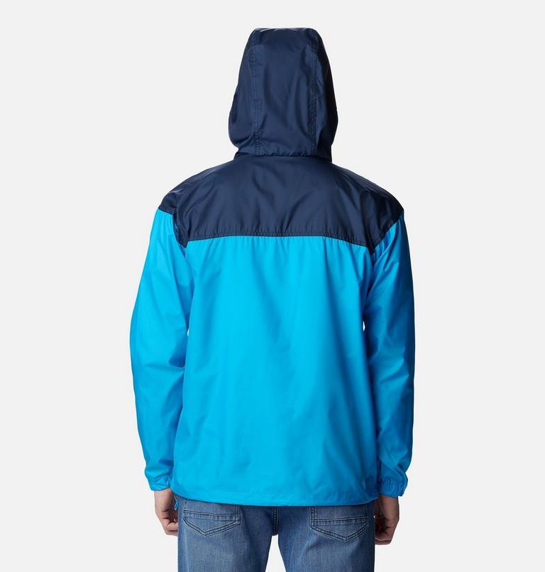 Men’s Flash Challenger Anorak, Color: Compass Blue, Collegiate Navy, image 2