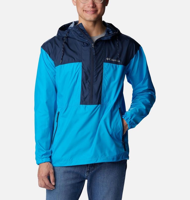 Men’s Flash Challenger Anorak, Color: Compass Blue, Collegiate Navy, image 1