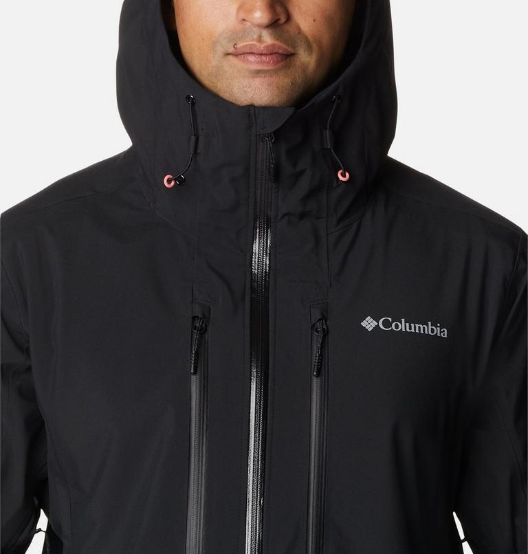 Men’s Peak Creek Waterproof Shell Walking Jacket, Color: Black, image 4