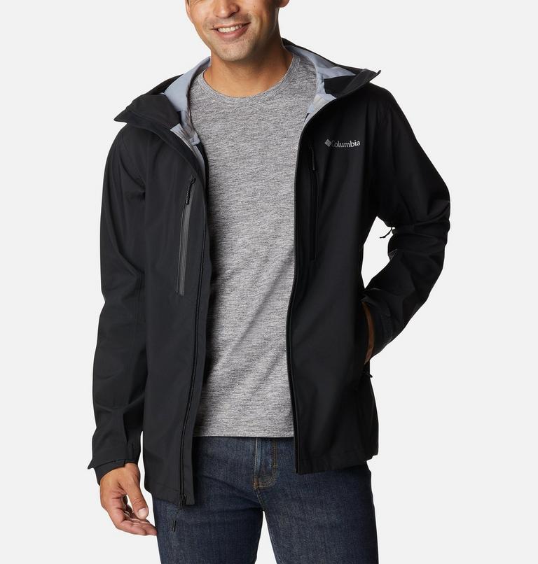 Men’s Peak Creek Waterproof Shell Walking Jacket, Color: Black, image 9