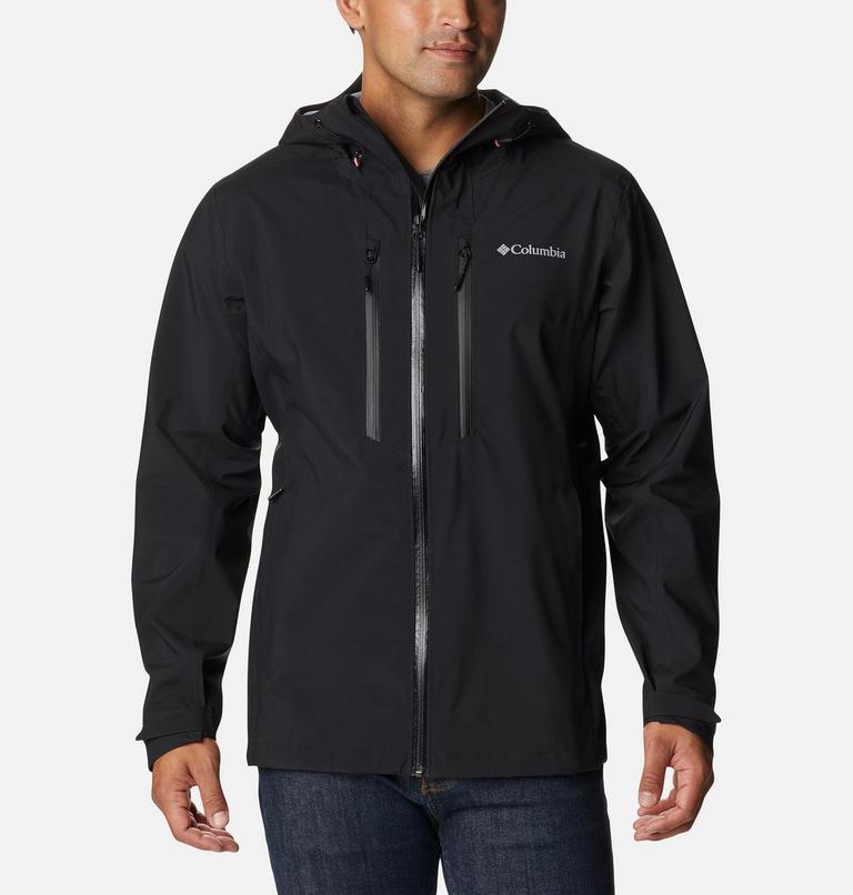 Men’s Peak Creek Waterproof Shell Walking Jacket, Color: Black, image 1