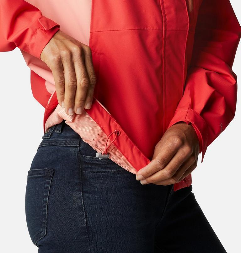 Hikebound Jacket | 676 | S, Color: Red Hibiscus, Coral Reef, image 6