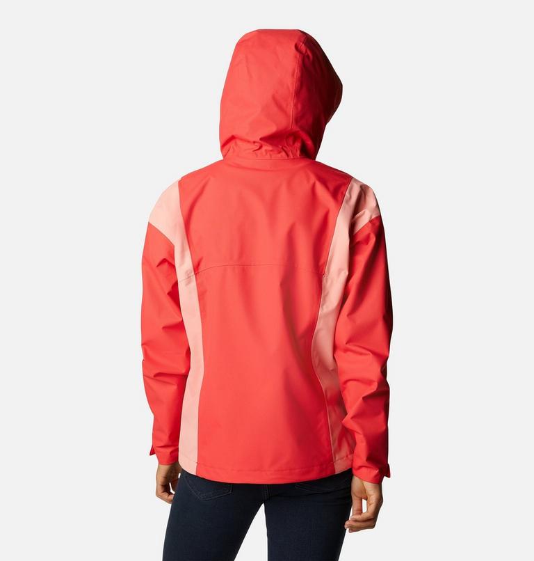 Hikebound Jacket | 676 | S, Color: Red Hibiscus, Coral Reef, image 2