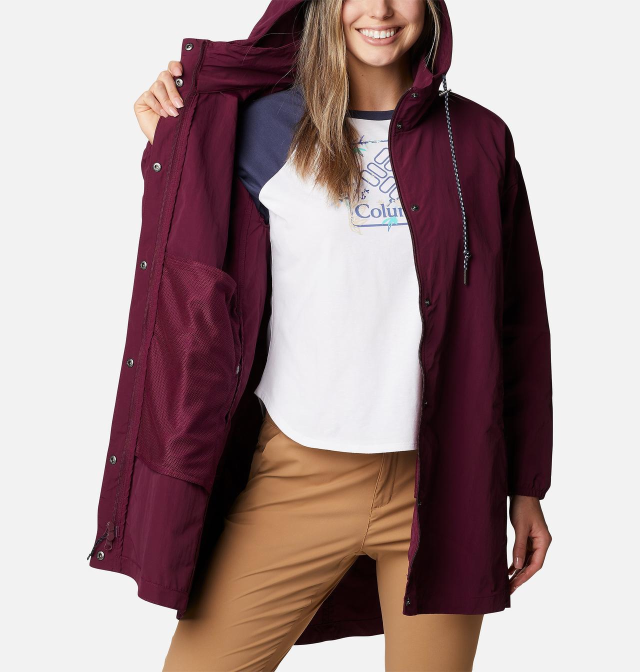 Women's Day Trippin'™ II Long Rain Jacket 5