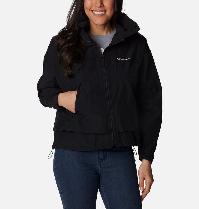 Women&rsquo;s Paracutie Windbreaker, Color: Black, image 1