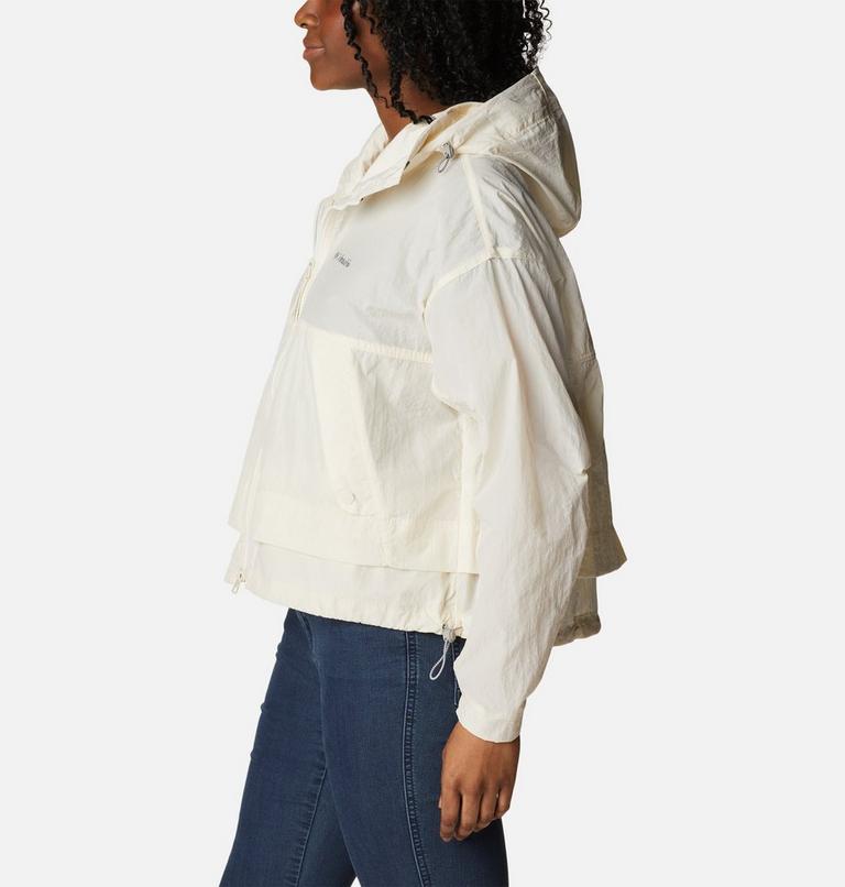 Women’s Paracutie Windbreaker, Color: Chalk, image 3