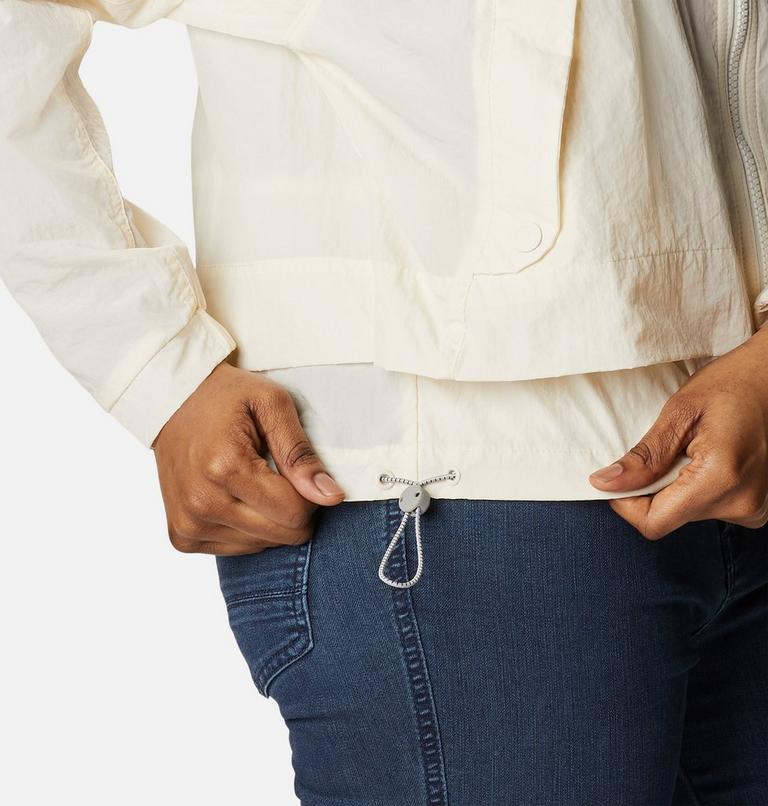 Women’s Paracutie Windbreaker, Color: Chalk, image 8