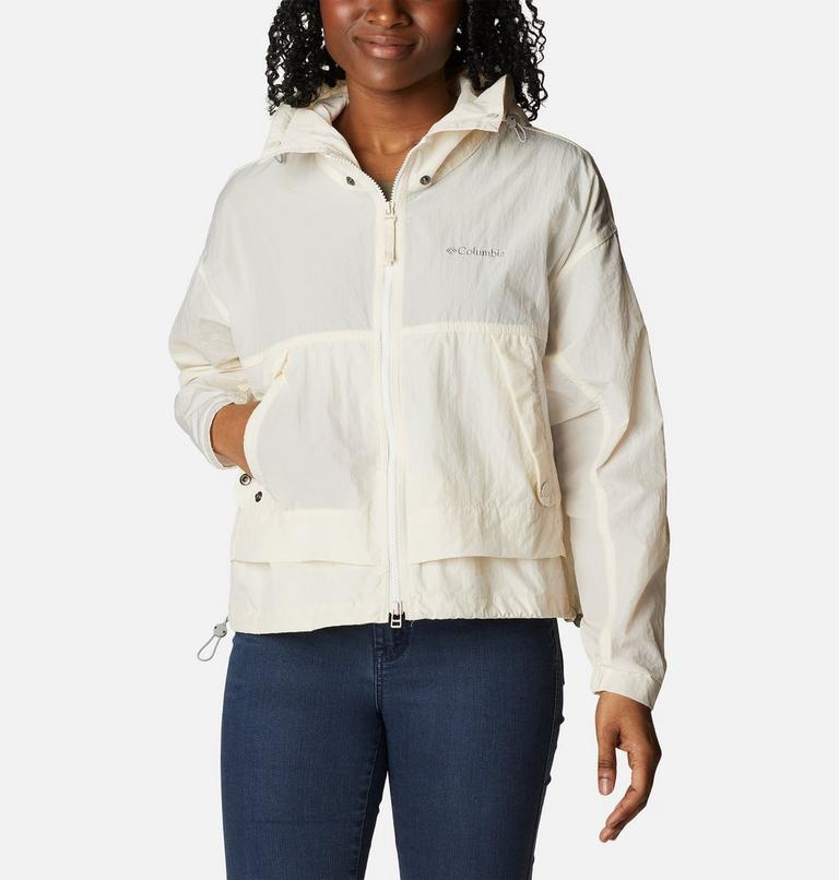 Women’s Paracutie Windbreaker, Color: Chalk, image 1