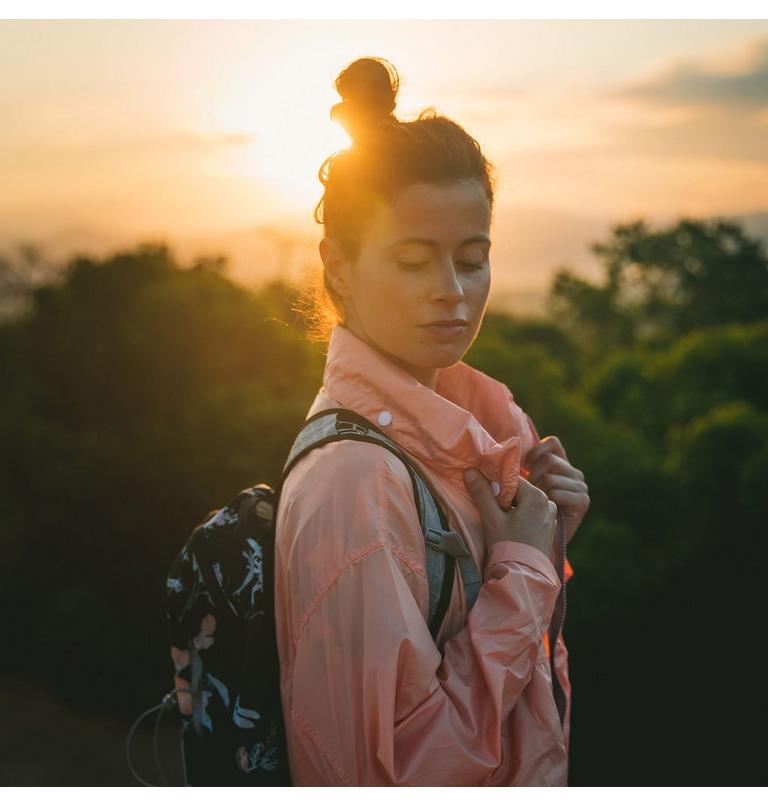 Women’s Paracutie Windbreaker, Color: Pink Dawn, image 10