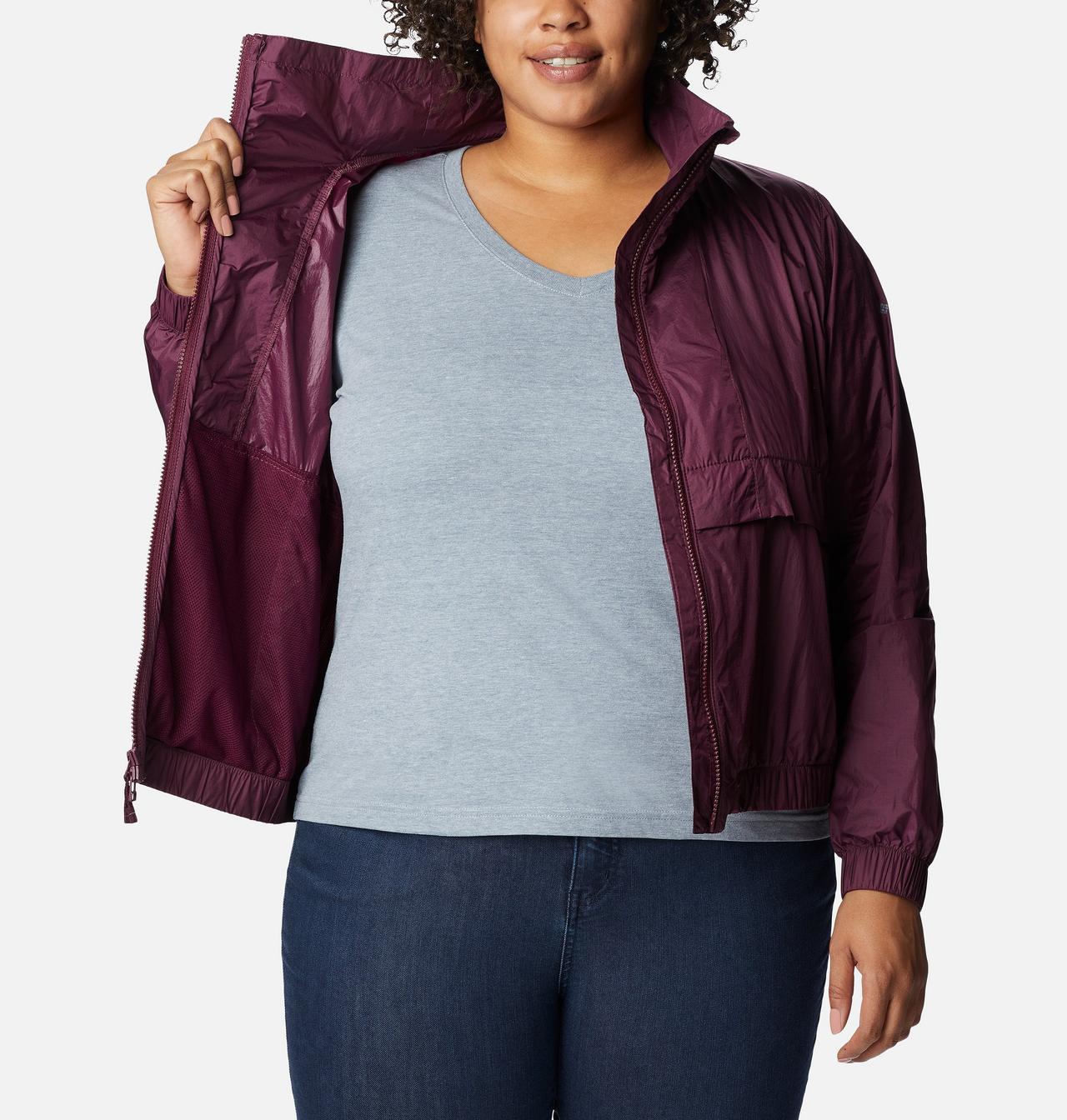 Women's Sunny City™ Windbreaker - Plus Size 5