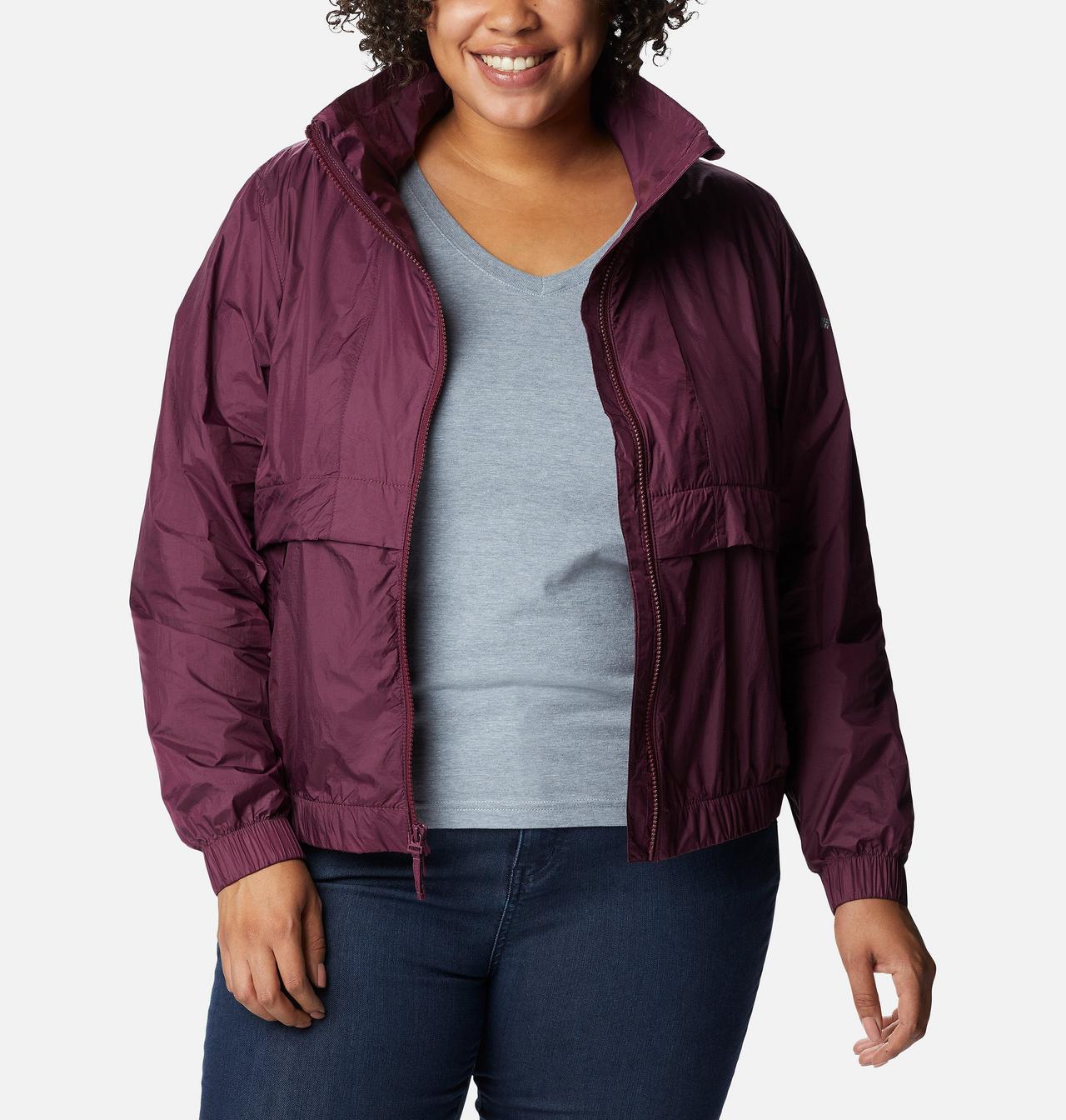 Women's Sunny City™ Windbreaker - Plus Size 6