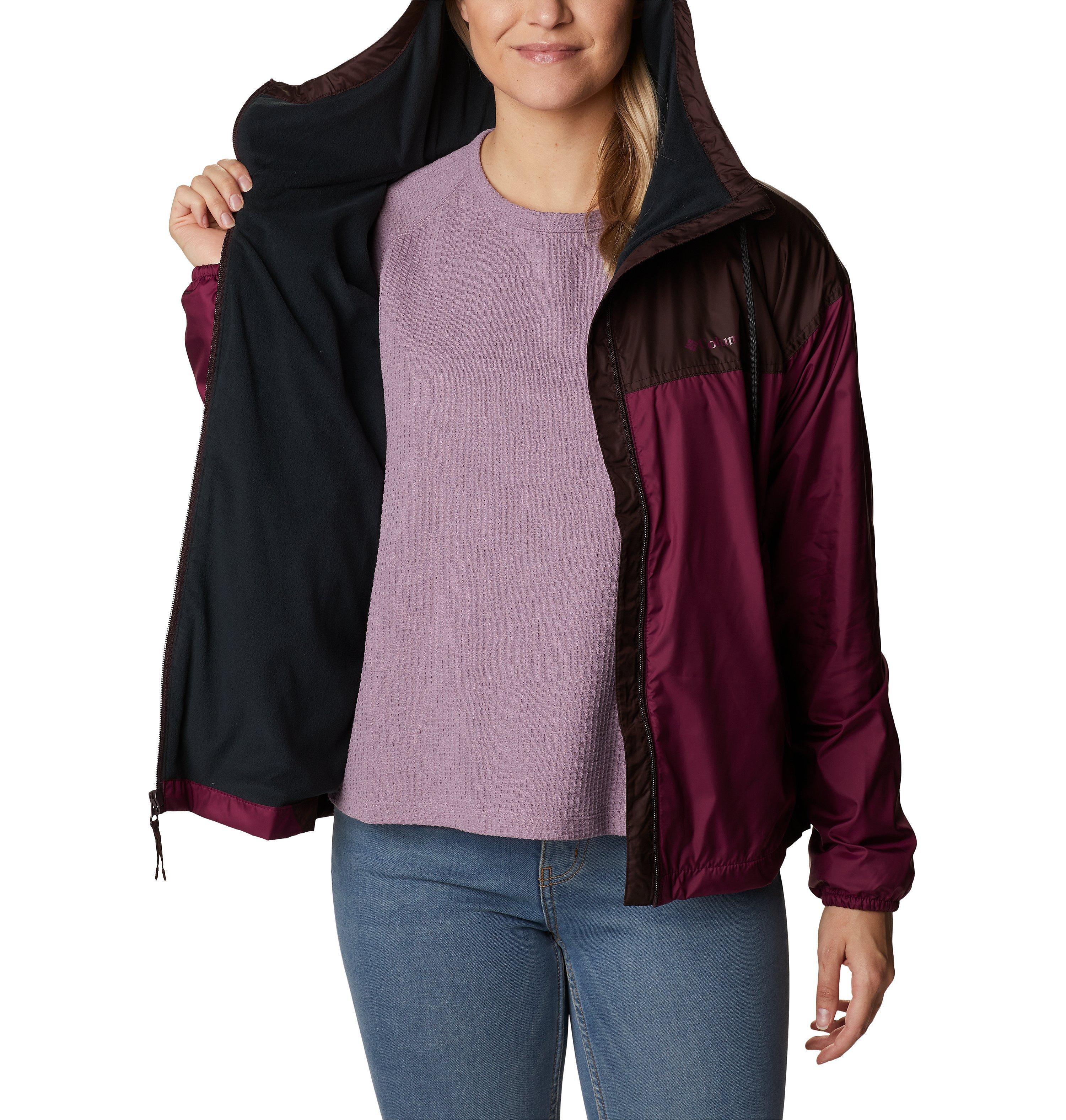 Women's Flash Challenger Fleece Lined Windbreaker Jacket 5