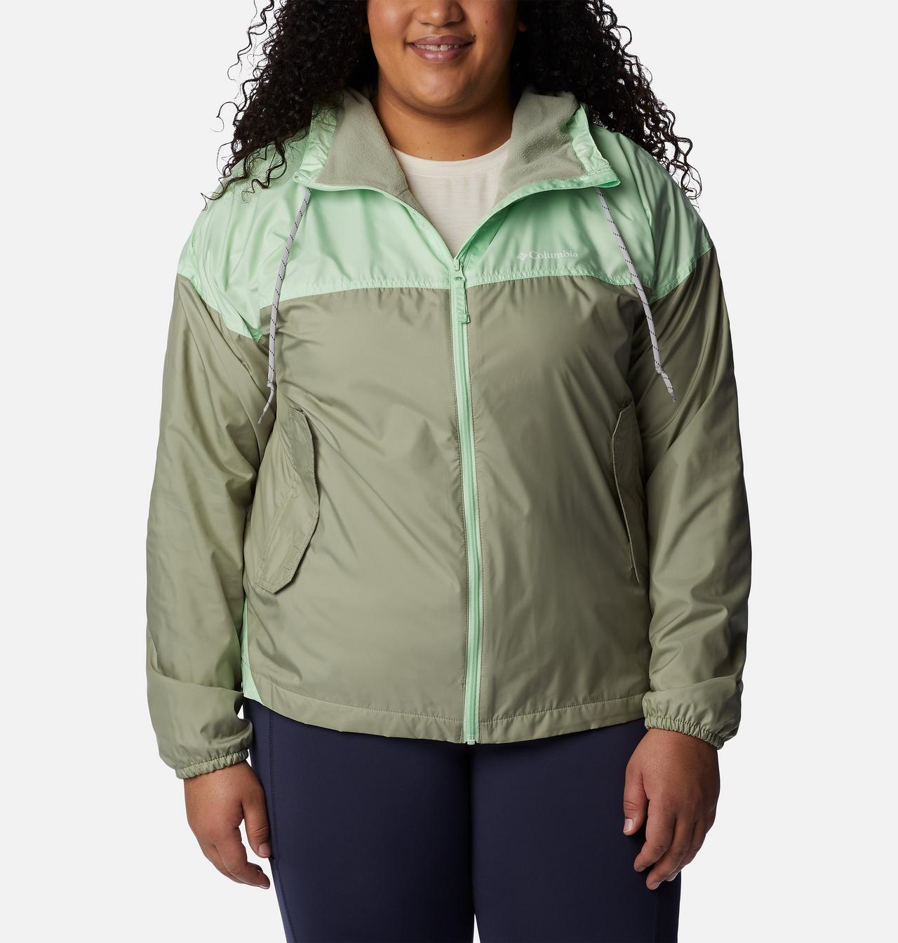 Women's Flash Challenger™ Lined Windbreaker Jacket - Plus Size 1