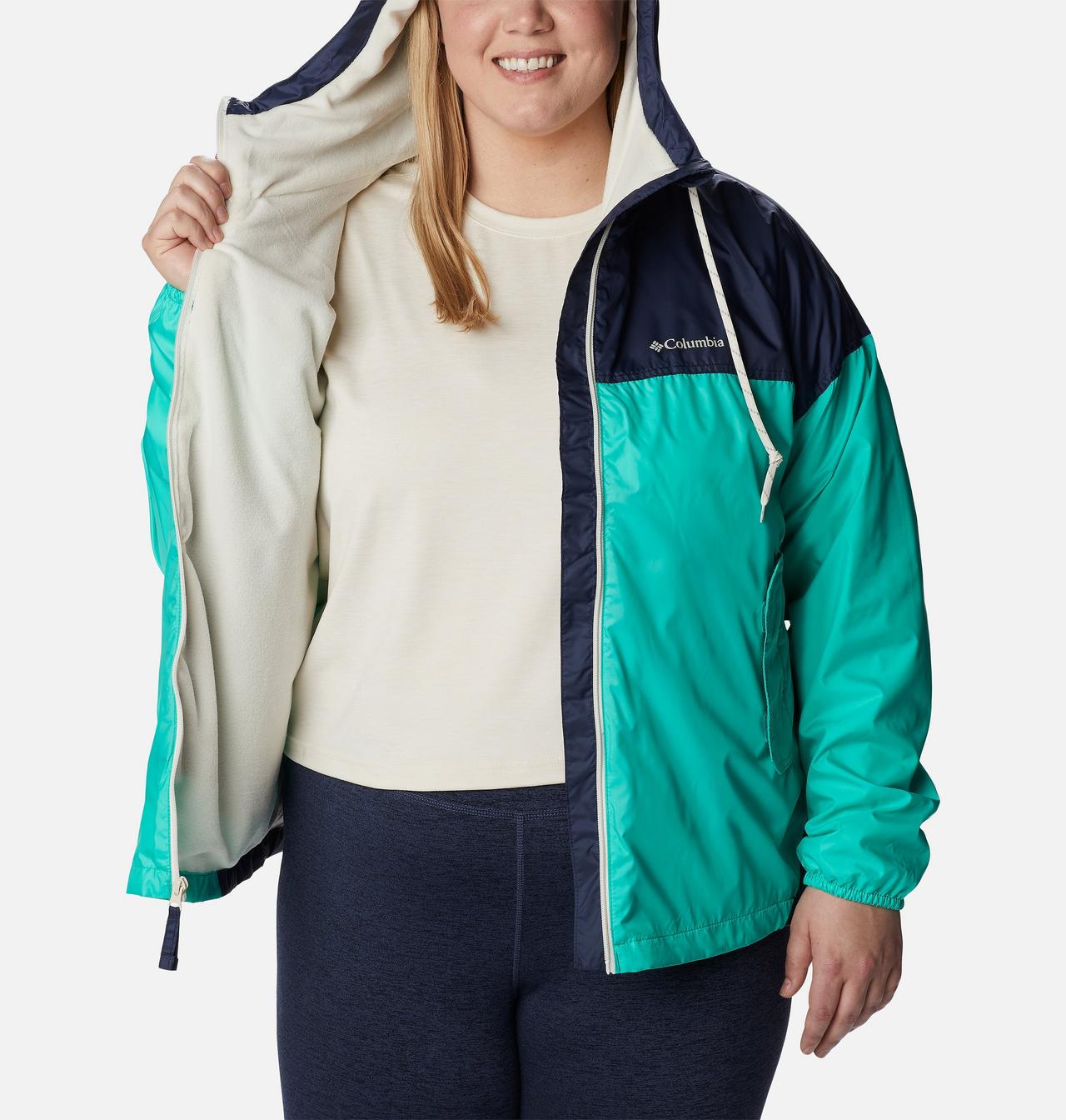 Women's Flash Challenger™ Lined Windbreaker Jacket - Plus Size 5