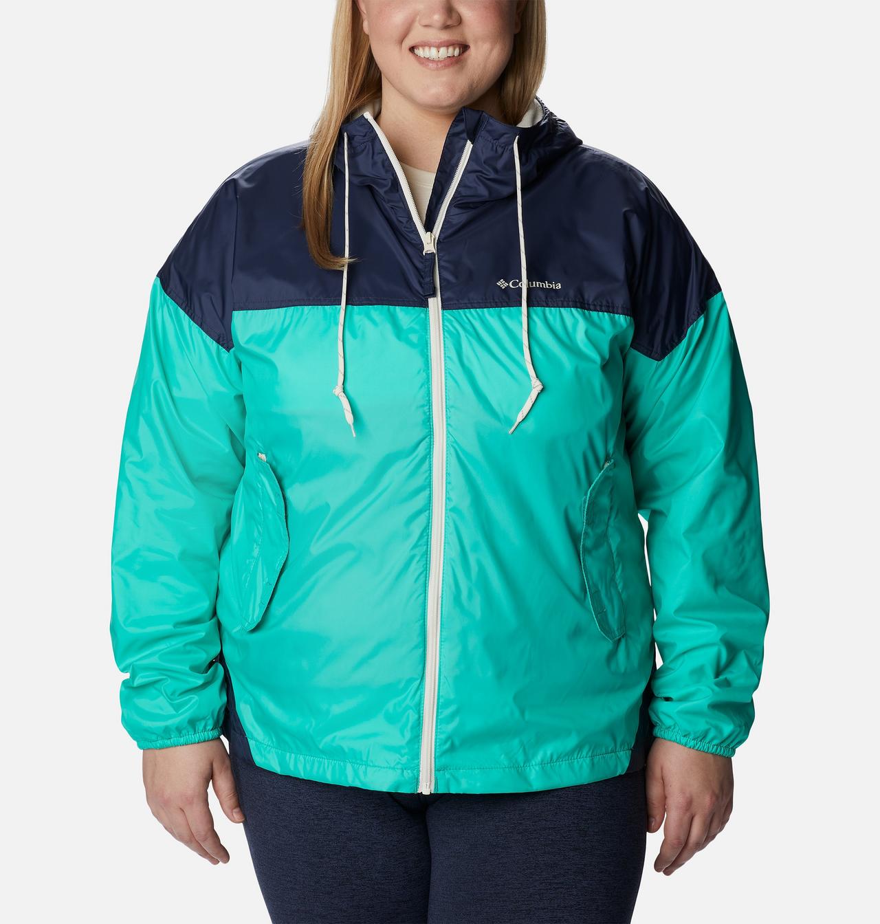 Women's Flash Challenger™ Lined Windbreaker Jacket - Plus Size 1