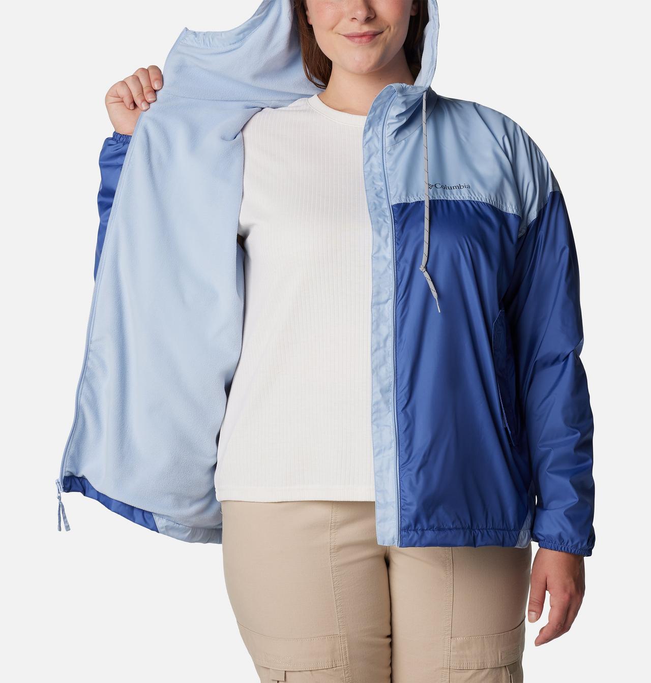 Women's Flash Challenger™ Lined Windbreaker Jacket - Plus Size 5