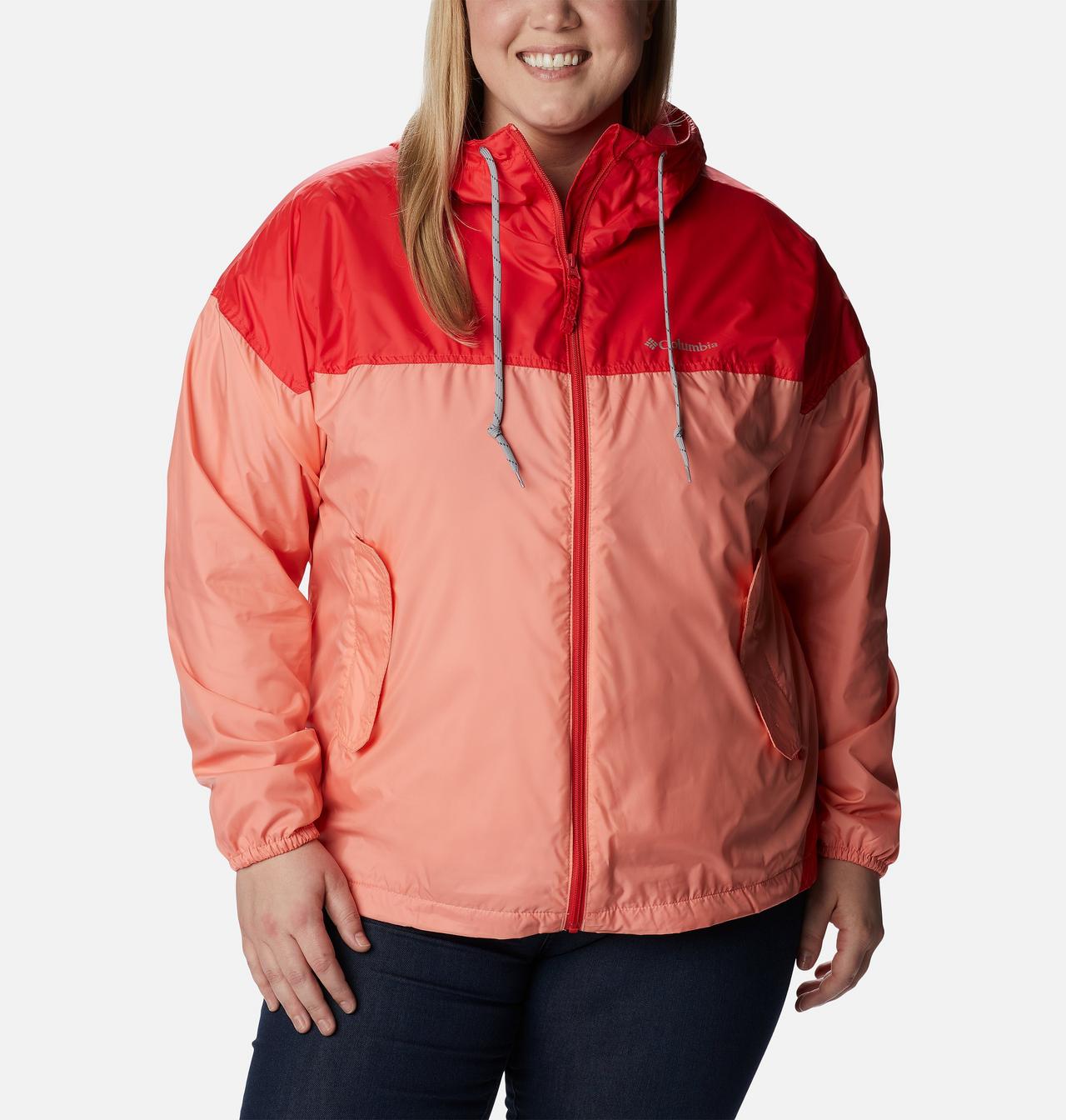Women's Flash Challenger™ Lined Windbreaker Jacket - Plus Size 1