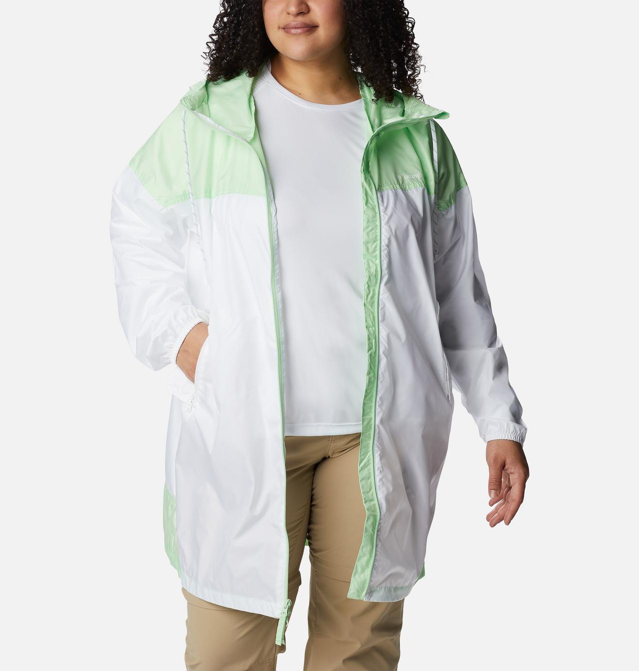 Women's Flash Challenger™ Long Windbreaker - Plus Size 6