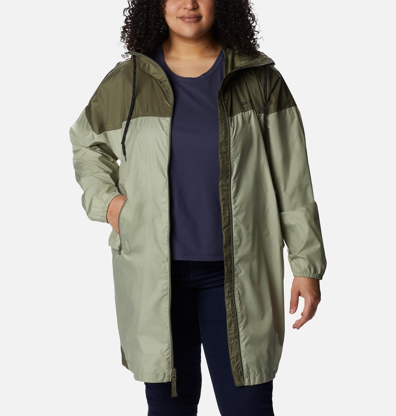 Women's Flash Challenger™ Long Windbreaker - Plus Size 6