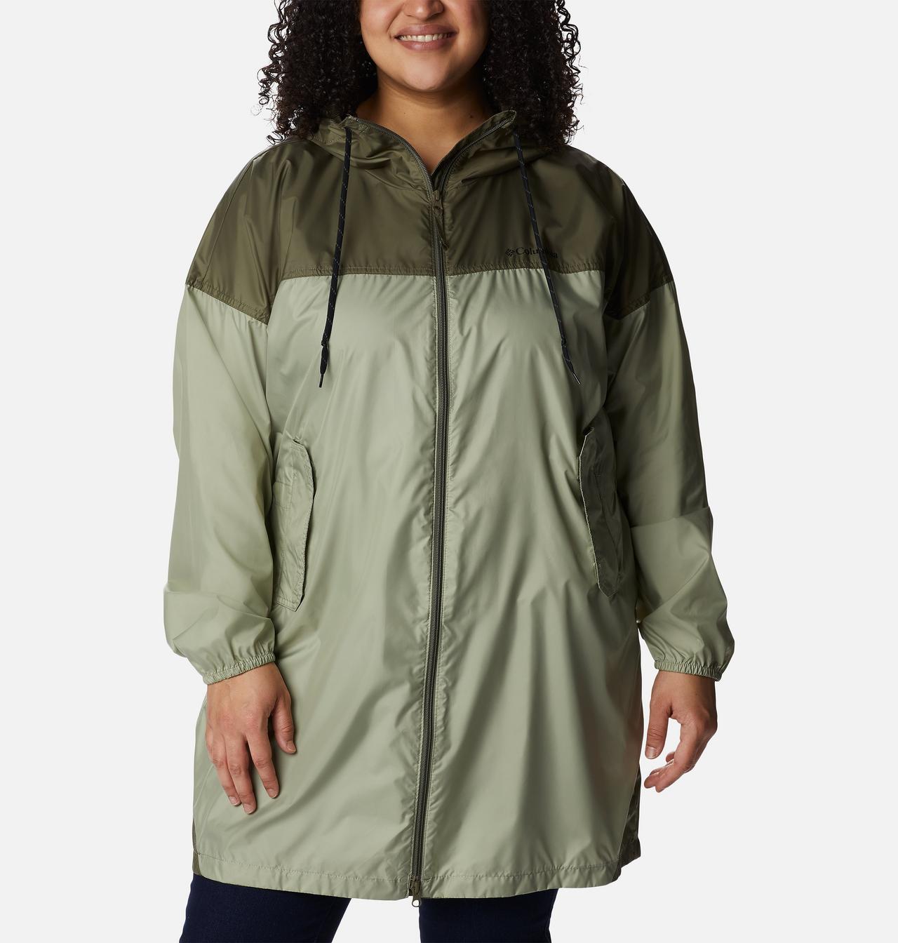 Women's Flash Challenger™ Long Windbreaker - Plus Size 1