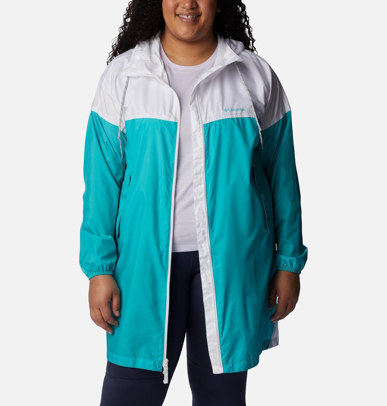 Women's Flash Challenger™ Long Windbreaker - Plus Size 6