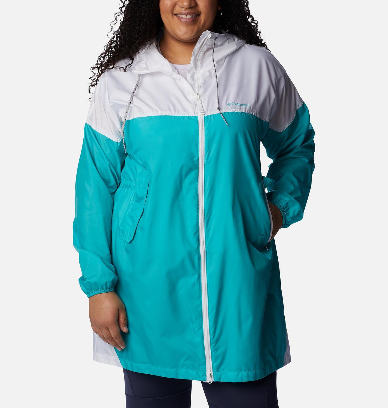 Women's Flash Challenger™ Long Windbreaker - Plus Size 1