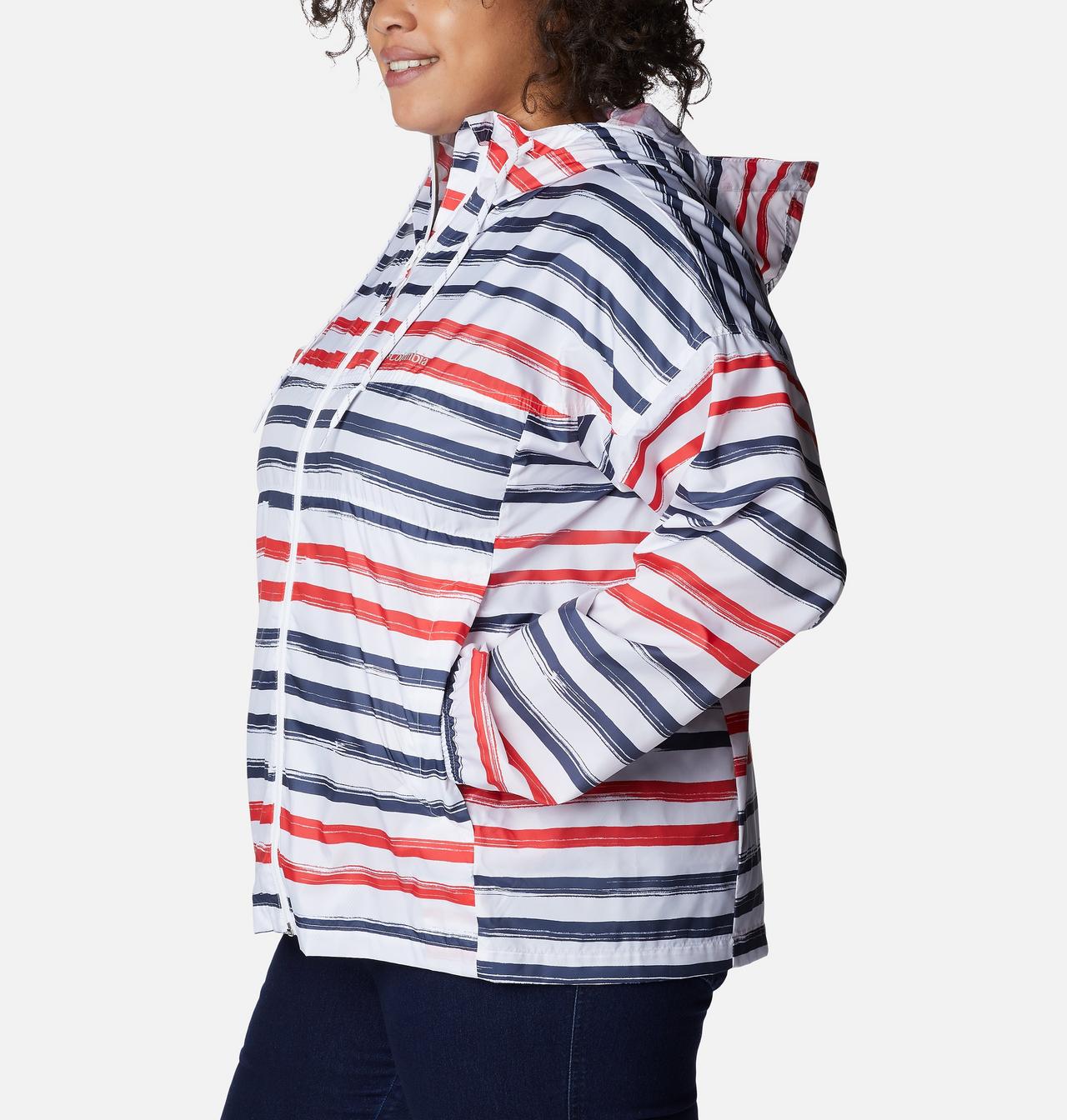 Women's Flash Challenger™ Novelty Windbreaker Jacket - Plus Size 3