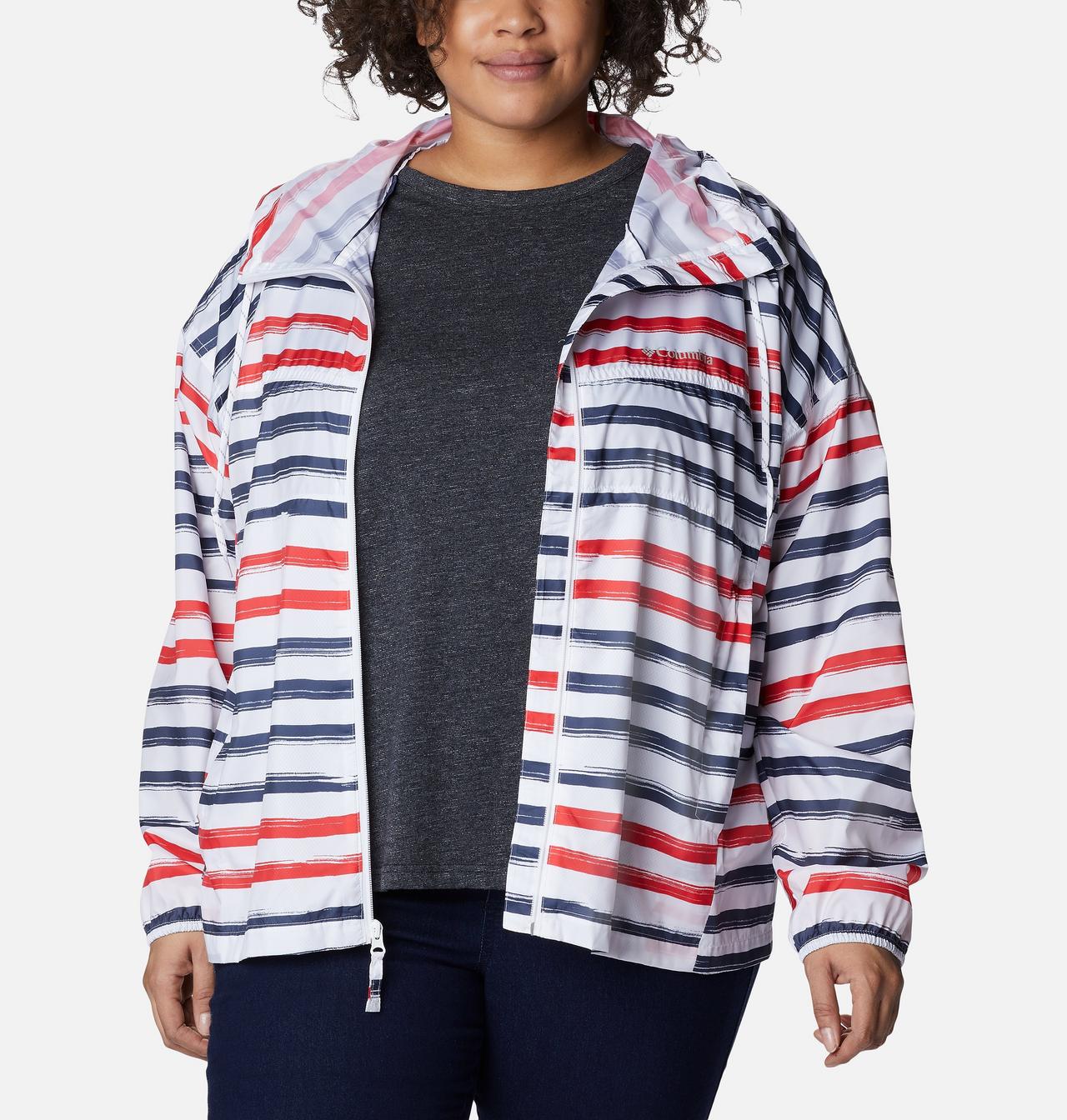 Women's Flash Challenger™ Novelty Windbreaker Jacket - Plus Size 6