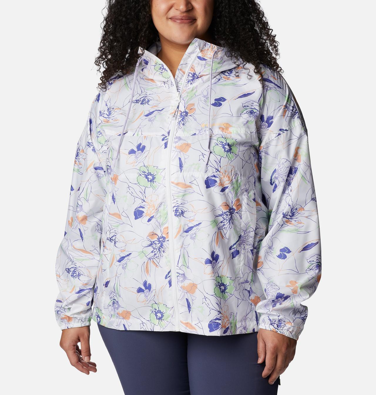 Women's Flash Challenger™ Novelty Windbreaker Jacket - Plus Size 1