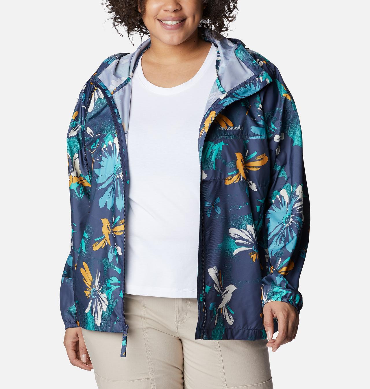 Women's Flash Challenger™ Novelty Windbreaker Jacket - Plus Size 6