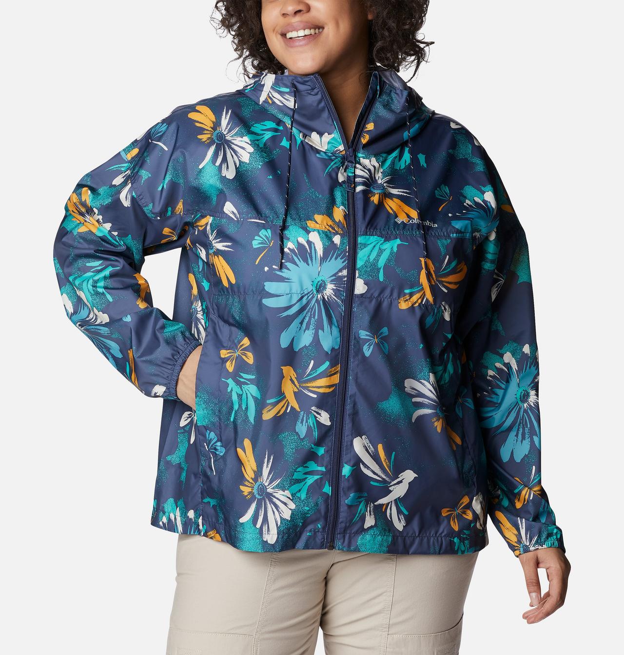 Women's Flash Challenger™ Novelty Windbreaker Jacket - Plus Size 1