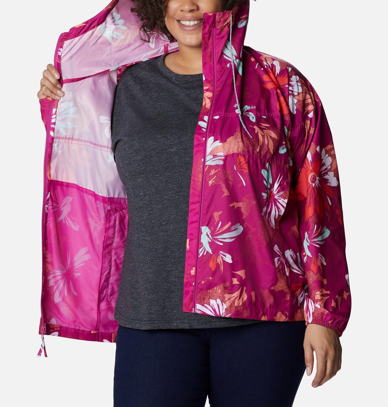 Women's Flash Challenger™ Novelty Windbreaker Jacket - Plus Size 5