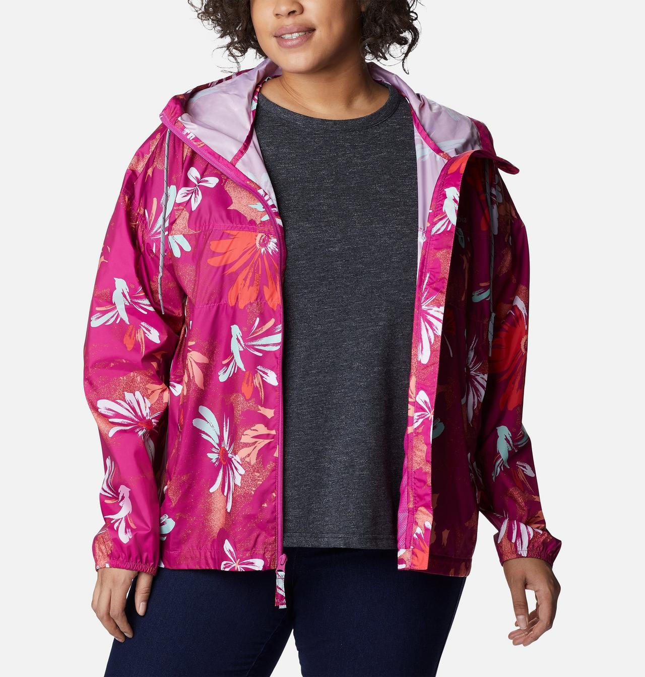 Women's Flash Challenger™ Novelty Windbreaker Jacket - Plus Size 6