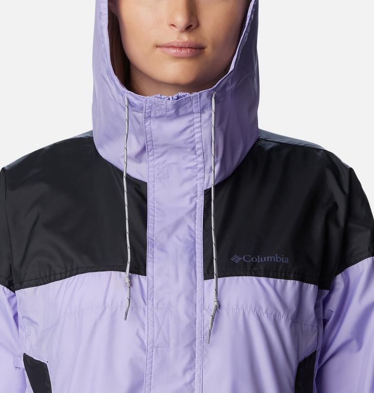 Flash Challenger Cropped Windbreaker, Color: Frosted Purple, Black, image 4